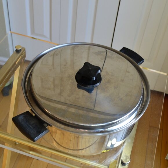 EKCO Tri-Clad 304 SS with Titanium Stock Pot Stainless Steel Large - Picture 1 of 14